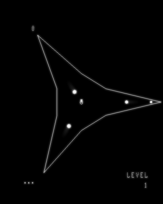 Bedlam screenshot 3 for Vectrex